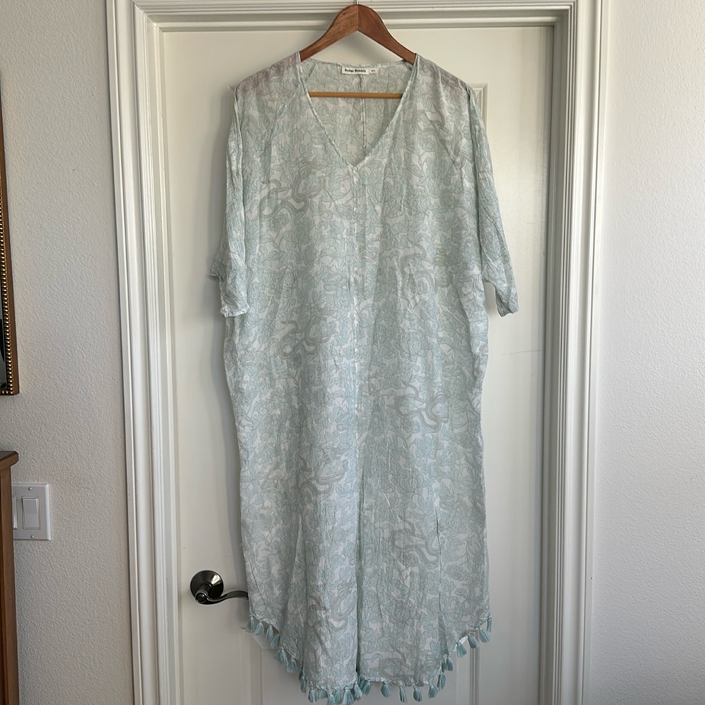 Roller Rabbit Light Blue and White Dress
